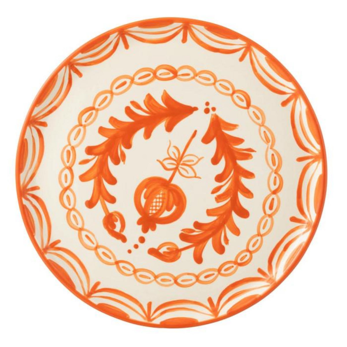 Paris Prix Assiette de Présentation en Céramique  Granada  34cm Orange