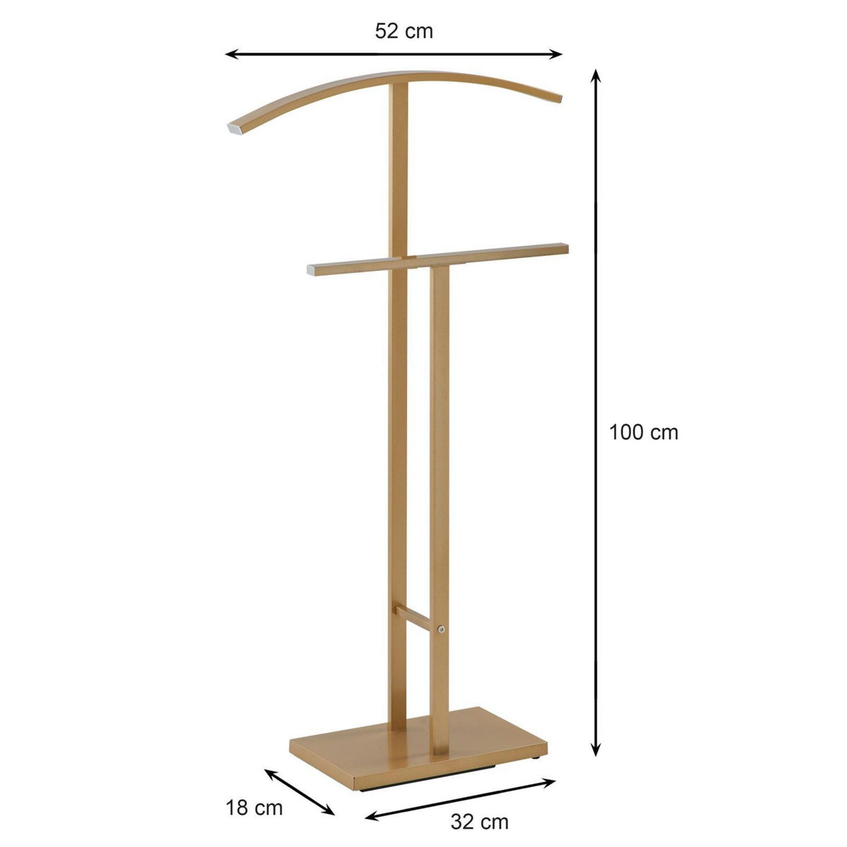 IDIMEX Valet SCOTT, en métal
