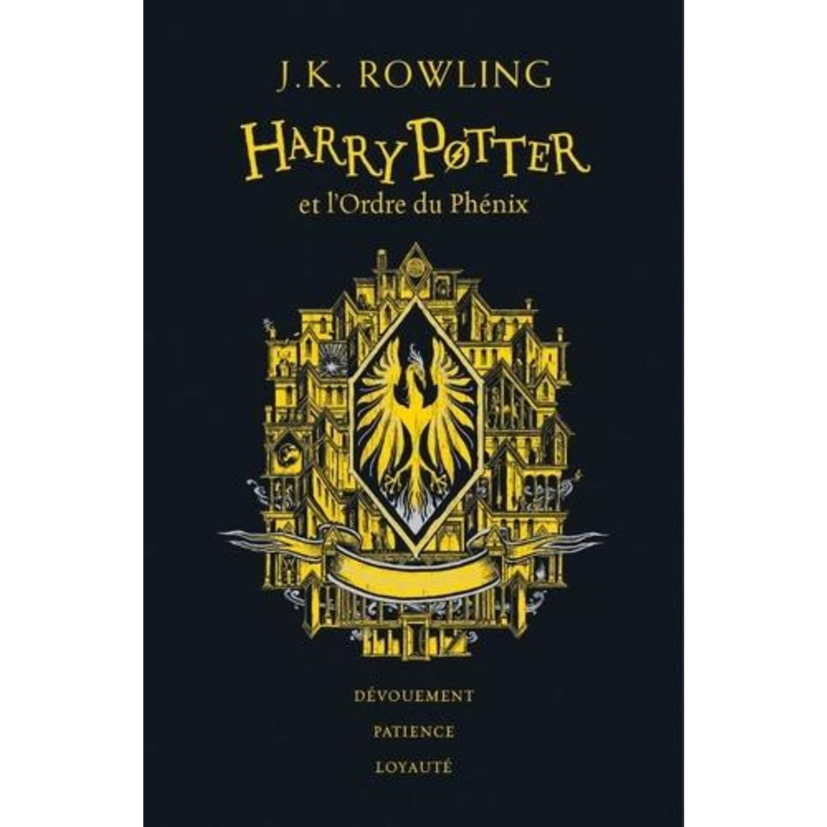 HARRY POTTER TOME 5 : HARRY POTTER ET L'ORDRE DU PHENIX (POUFSOUFFLE). EDITION COLLECTOR, Rowling J.K.