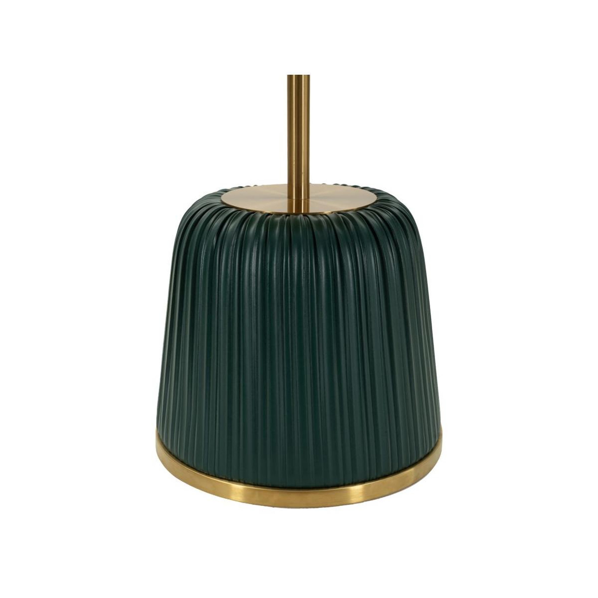 Voir la diapositive 3 : Paris Prix Table d'appoint design  egle  55cm vert & or