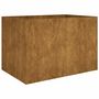Voir la diapositive 2 : VIDAXL Lit sureleve de jardin 120x80x80 cm acier corten