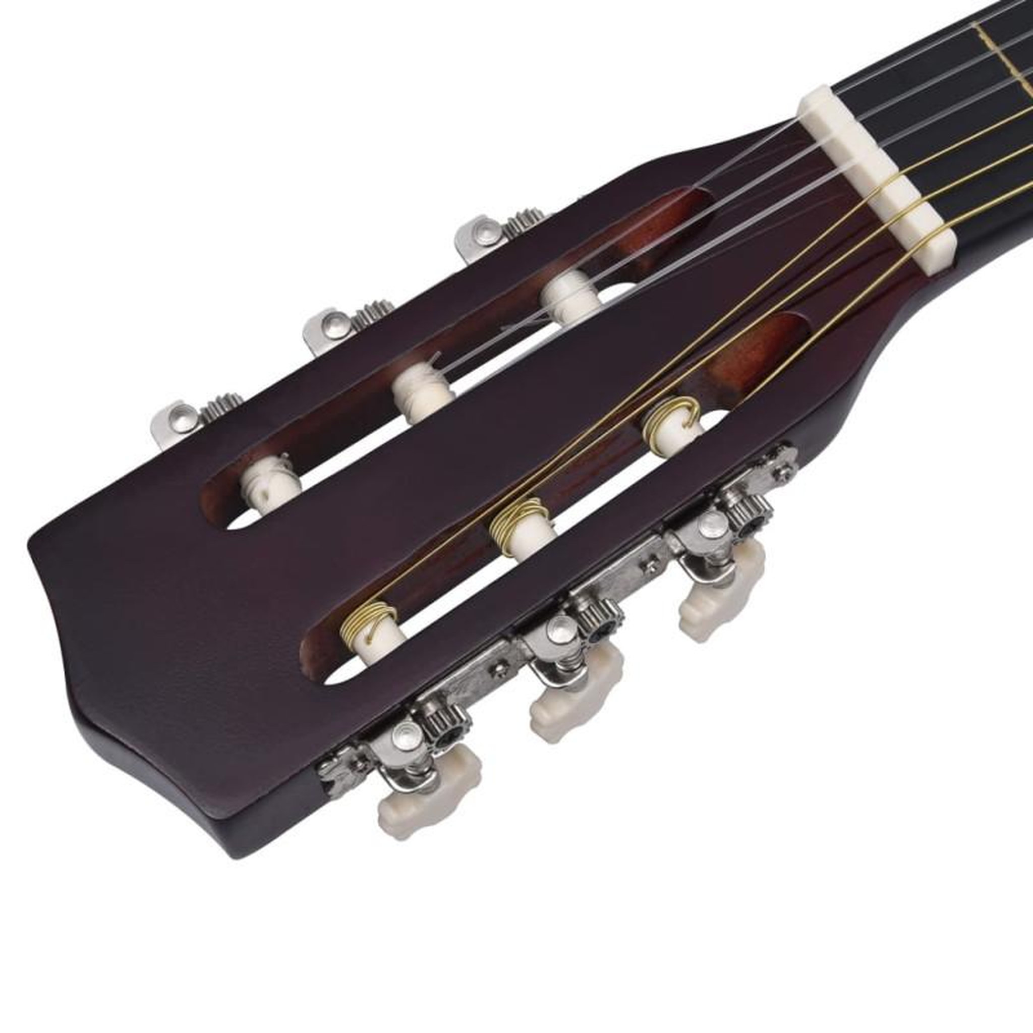 Voir la diapositive 5 : VIDAXL Guitare classique avec sac pour débutants et enfants 1 2 34