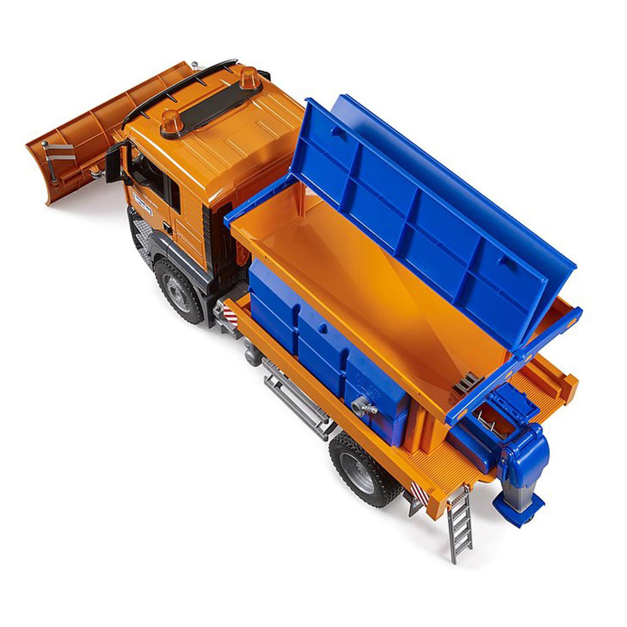 Voir la diapositive 4 : Bruder Camion Bruder MAN TGS pour service d'hiver avec lame de chasse-neige