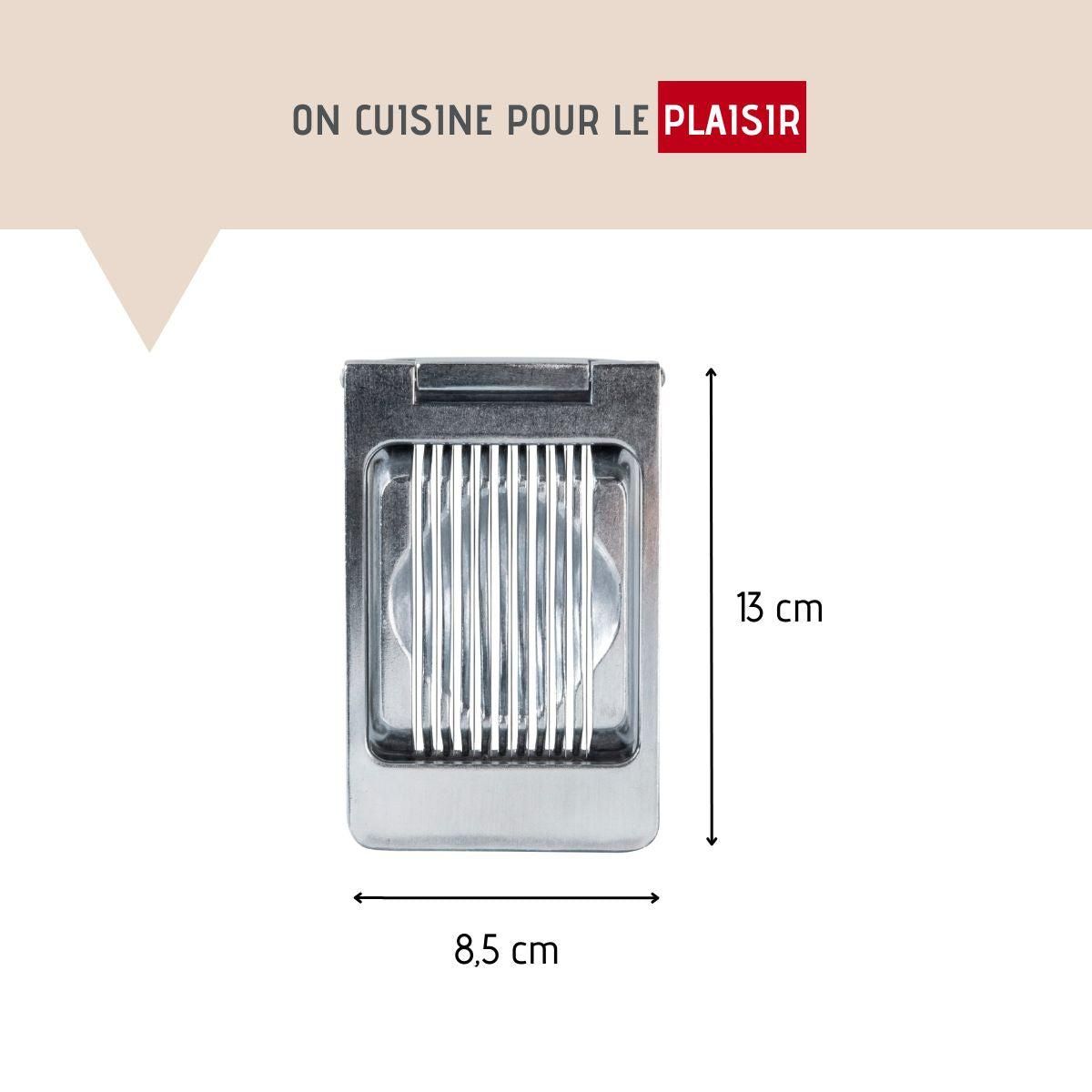 FM PROFESSIONAL Coupe oeuf tranche en inox FM Professional Divers