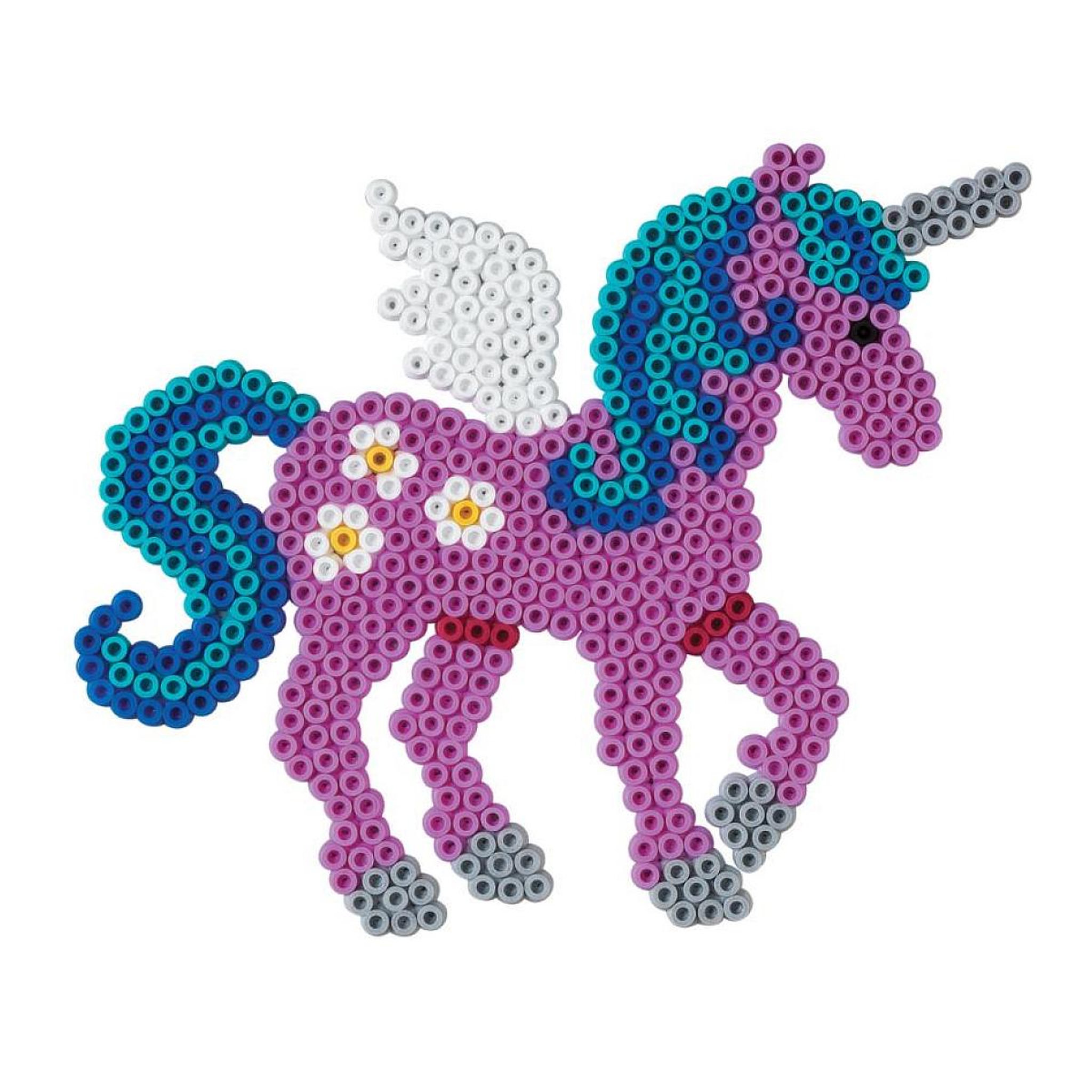 Voir la diapositive 4 : Hama Perles a repasser grand modele - plaques licornes
