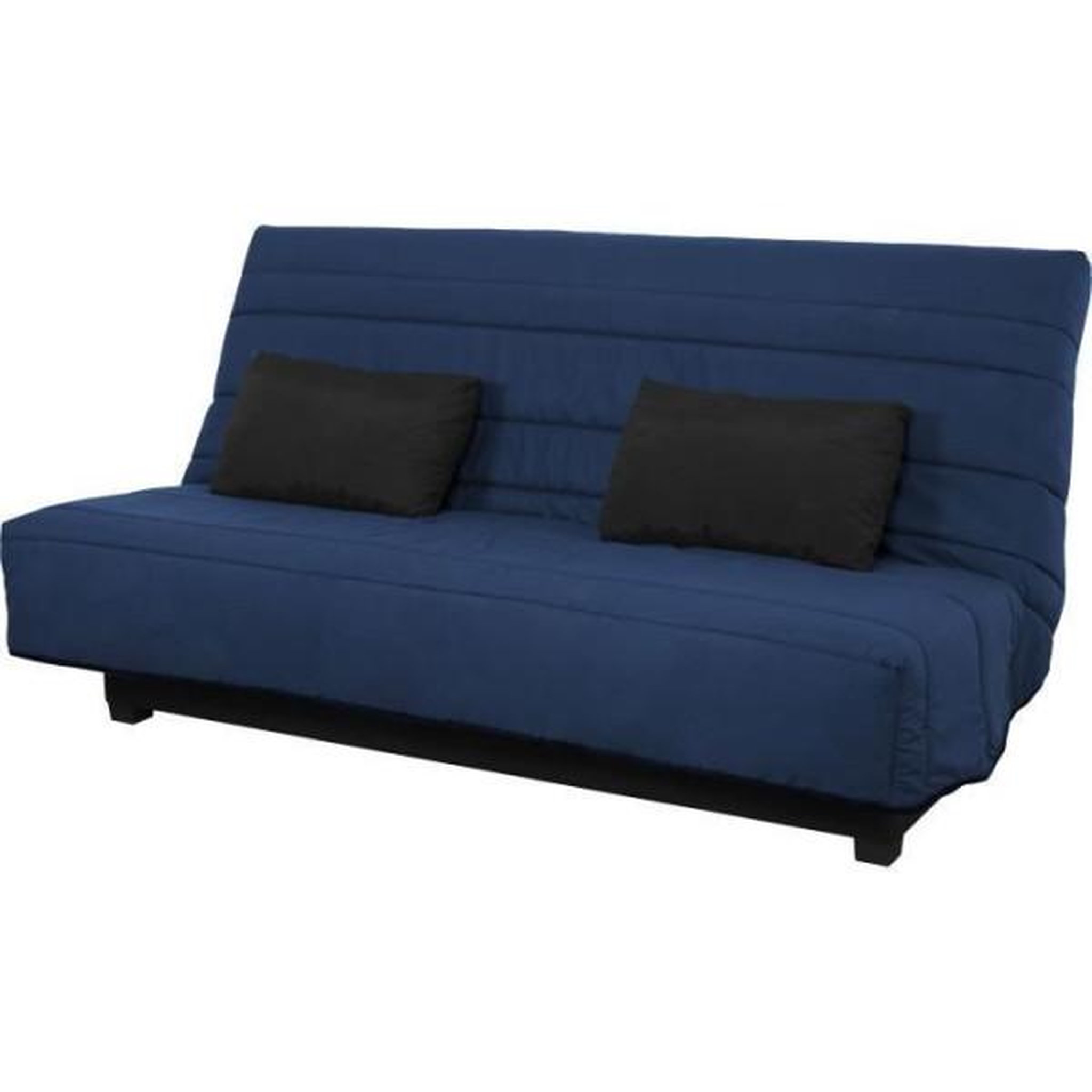 Voir la diapositive 3 : DUNLOPILLO DUNLOPILLO Banquette clic clac 2 places - Marine - ReVEUR