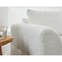 Voir la diapositive 4 : LISA DESIGN Rune - fauteuil - en tissu bouclette