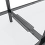 Voir la diapositive 5 : VIDAXL Table console Transparent 220x35x75,5 cm Verre trempe