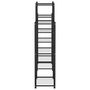 Voir la diapositive 4 : VIDAXL Jardiniere 83x25x100 cm Noir Fer