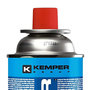 Voir la diapositive 6 : Kemper Pack 12 Cartouches Gaz Butane 390 ml 227 g Valve Sécurité pour Réchaud Portable Chalumeau Lampe à Gaz KEMPER