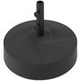 Voir la diapositive 5 : OUTSUNNY Pied de parasol rond mât dia. 36-48 mm - 56 x 56 x 40 cm - noir