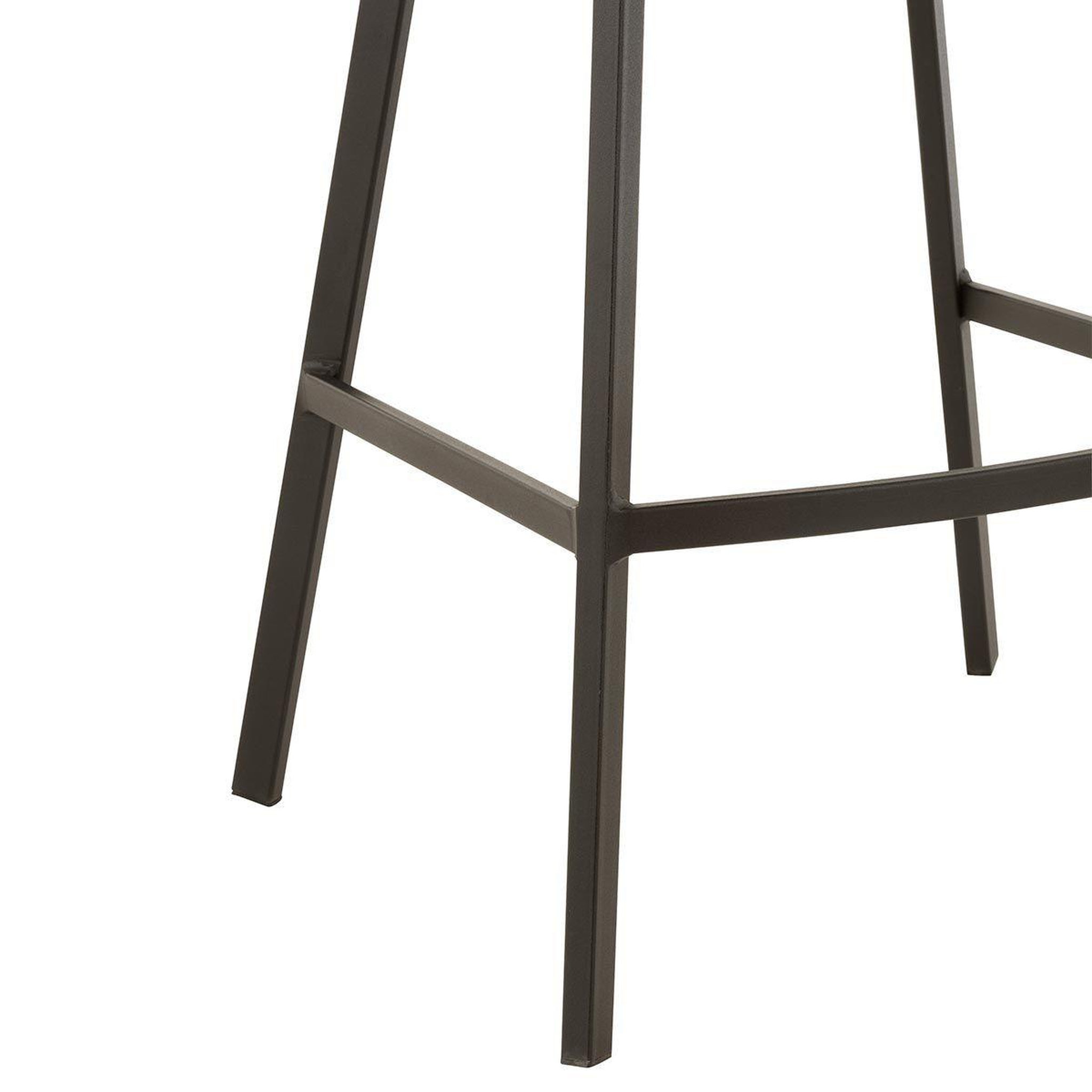 Voir la diapositive 6 : J-LINE Chaise de bar design  stéphane  97cm gris