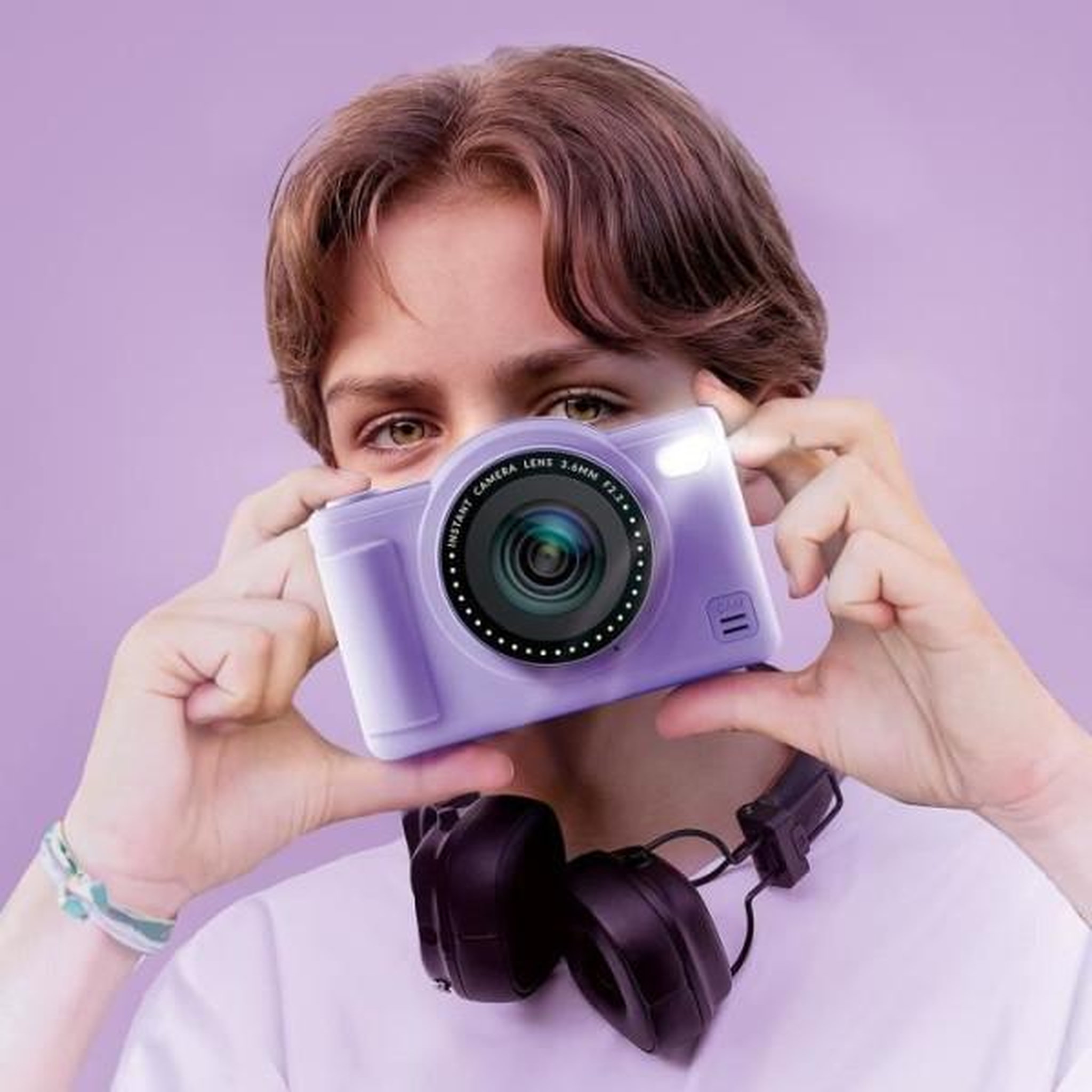 Voir la diapositive 6 : Canal Toys Canal toys - photo creator -appareil photo numérique pop couleur violet- avec carte sd 8go incluse - clk 041