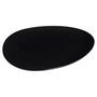 Voir la diapositive 2 : Paris Prix Lot de 6 Assiettes Plates  Galet  28cm Noir
