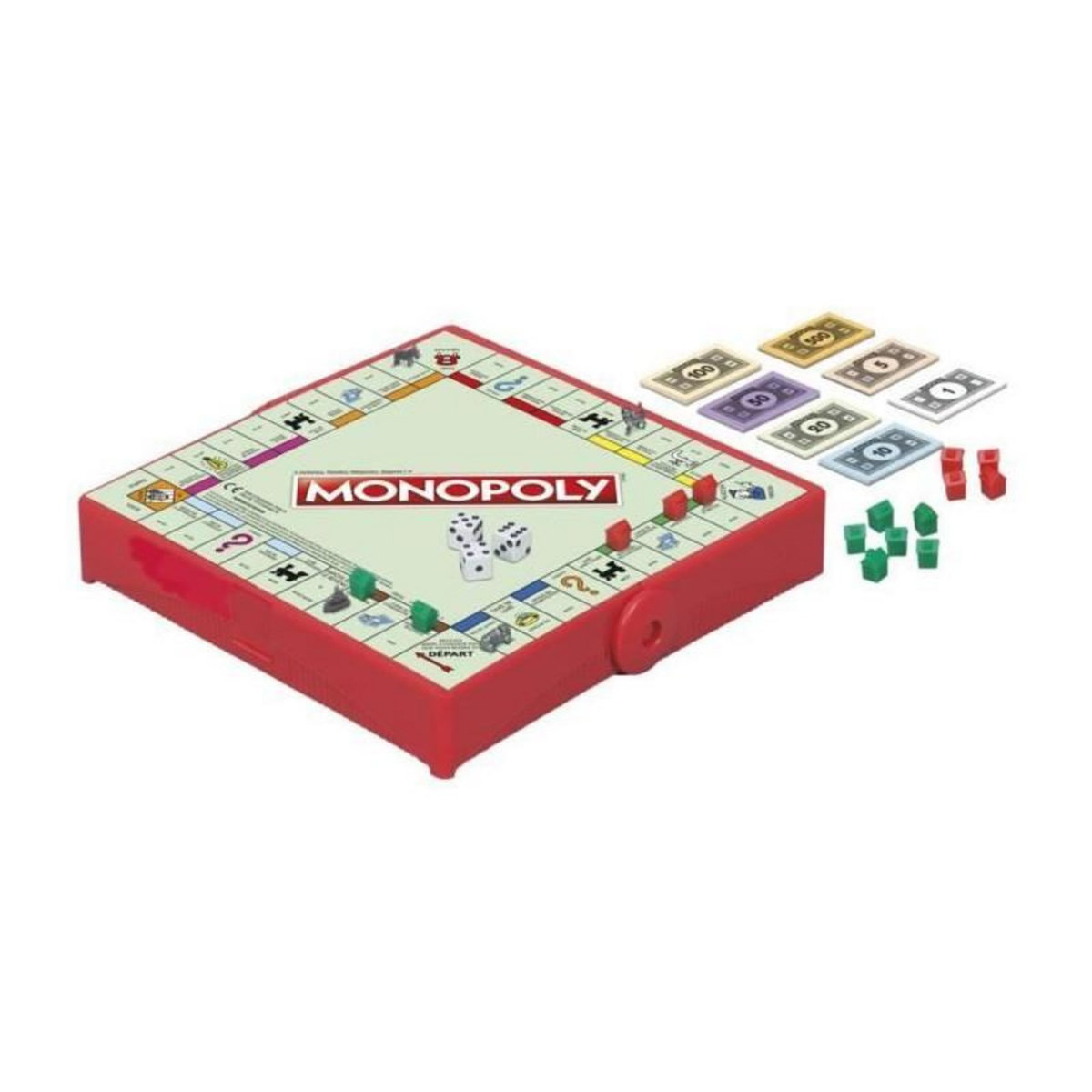 MONOPOLY Monopoly, Edition Voyage, Jeu de société