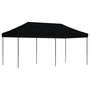Voir la diapositive 5 : VIDAXL Tente de reception pliable escamotable noir 580x292x315 cm