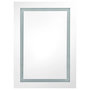 Voir la diapositive 4 : VIDAXL Armoire de salle de bain a miroir LED Chene 50x13x70 cm