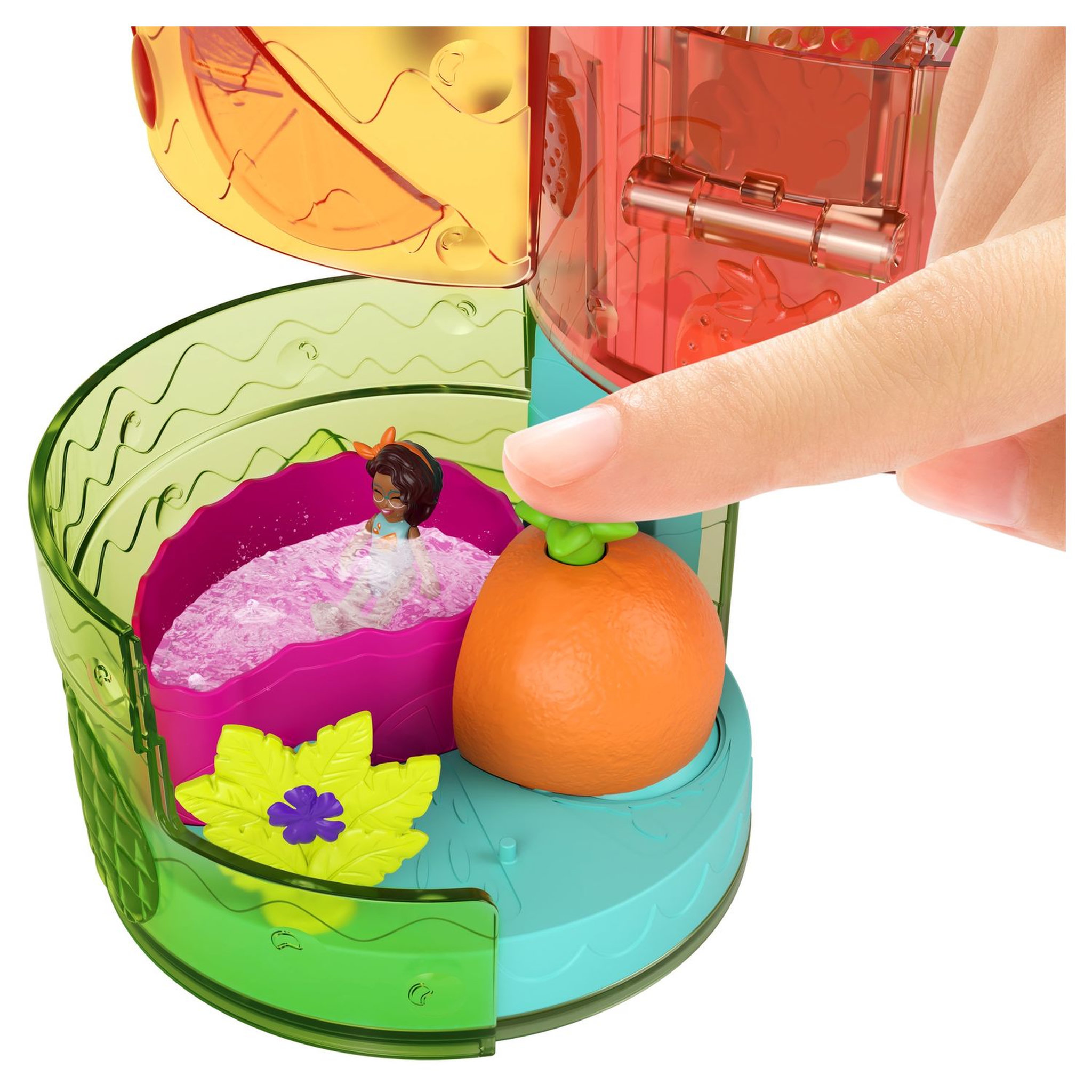 Voir la diapositive 7 : MATTEL Coffret Polly Pocket multifacettes Smoothie