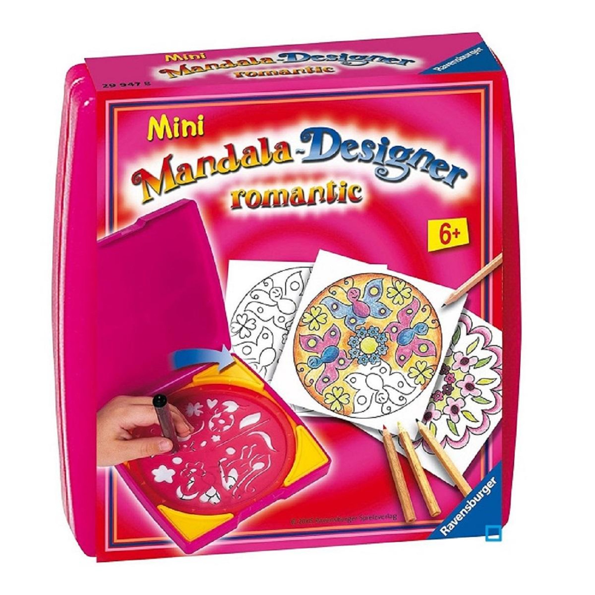 Voir la diapositive 3 : RAVENSBURGER Mini mandalas classiques 18 pièces