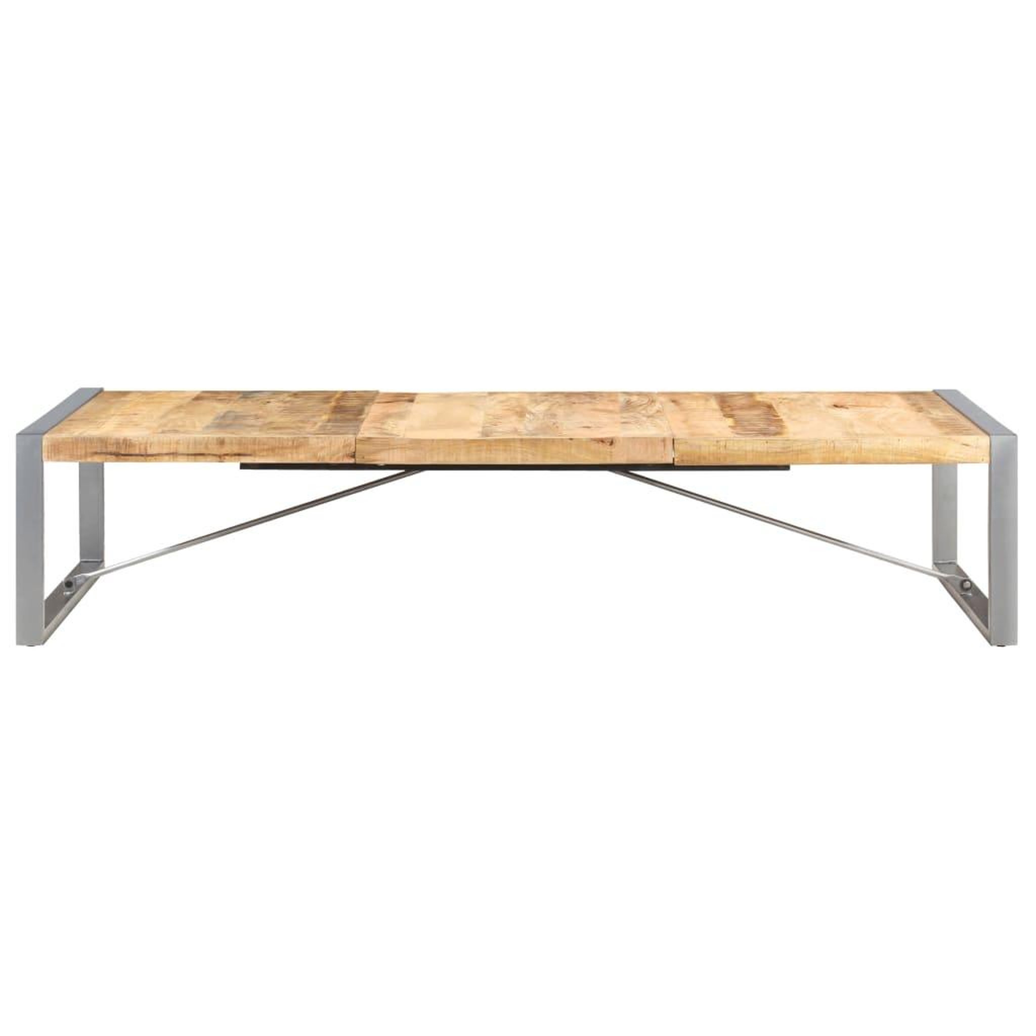 Voir la diapositive 2 : VIDAXL Table basse 180x90x40 cm Bois de manguier brut