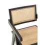 Voir la diapositive 5 : Paris Prix Chaise Cannage en Bois  Grid  80cm Noir