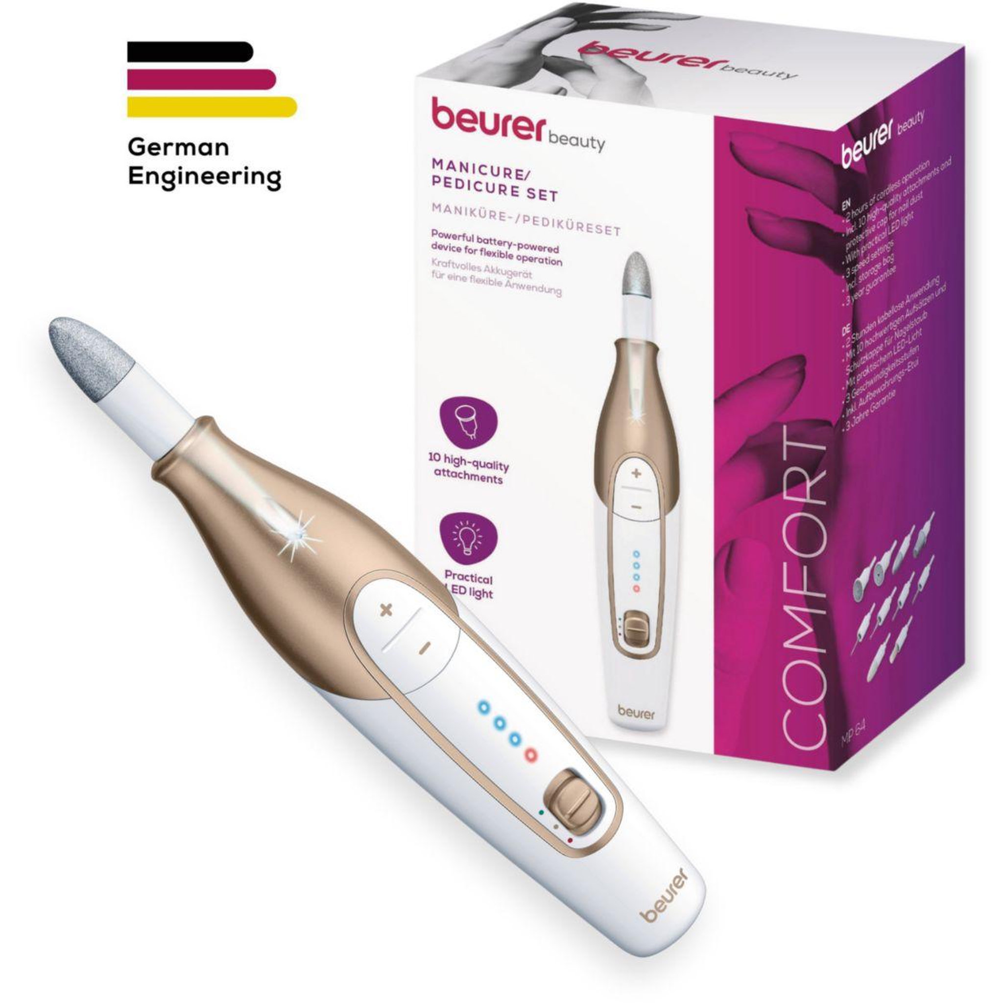 Beurer Kit manucure manicure / pedicure mp 64