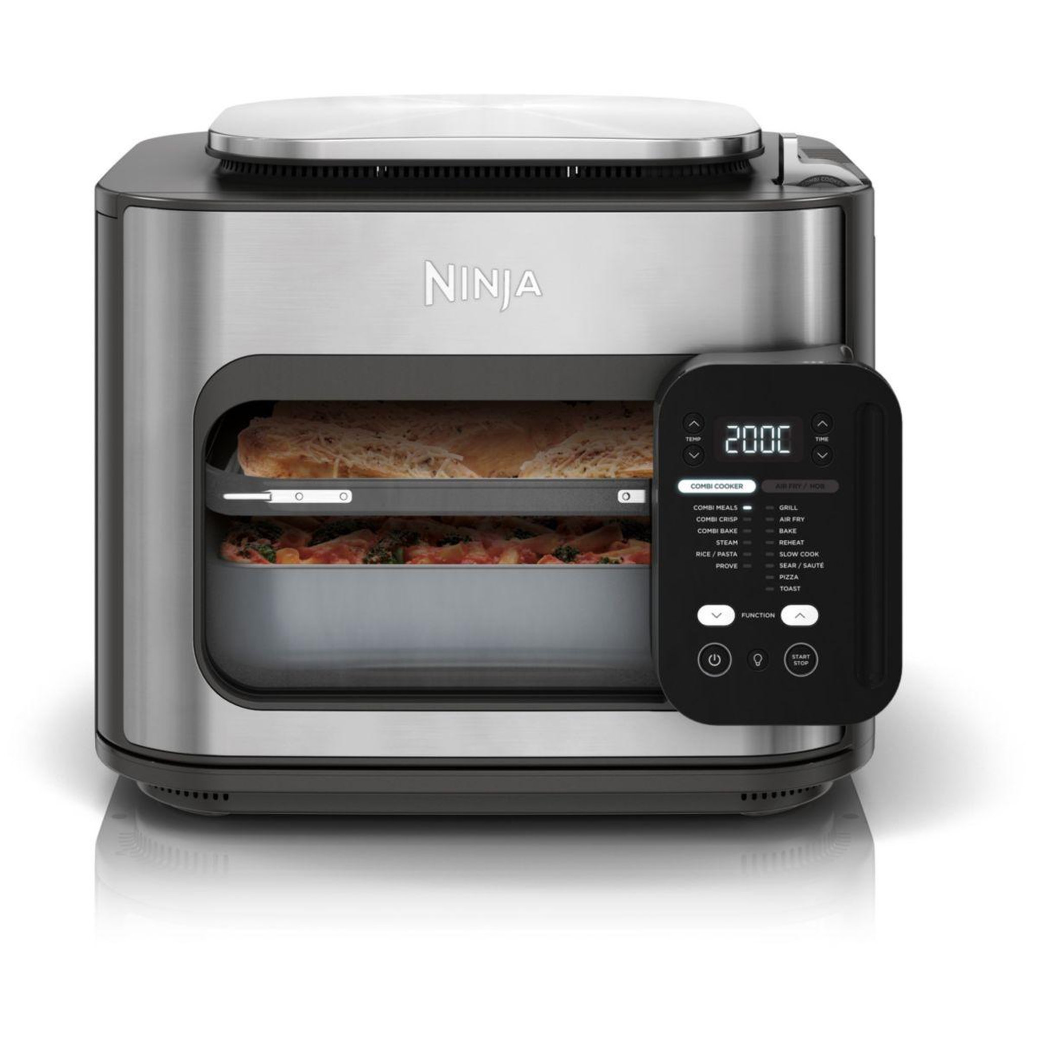 Voir la diapositive 4 : NINJA Multicuiseur SFP700EU gris/noir Combi Cooker 12,5L 12 modes de cuisson dont air fryer