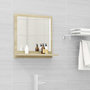 Voir la diapositive 1 : VIDAXL Miroir salle de bain chene sonoma 40x10,5x37cm Bois ingenierie