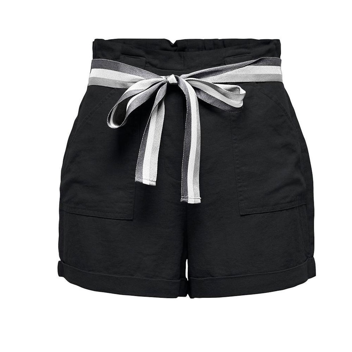 Only Short Noir Femme Only Rita Lurex