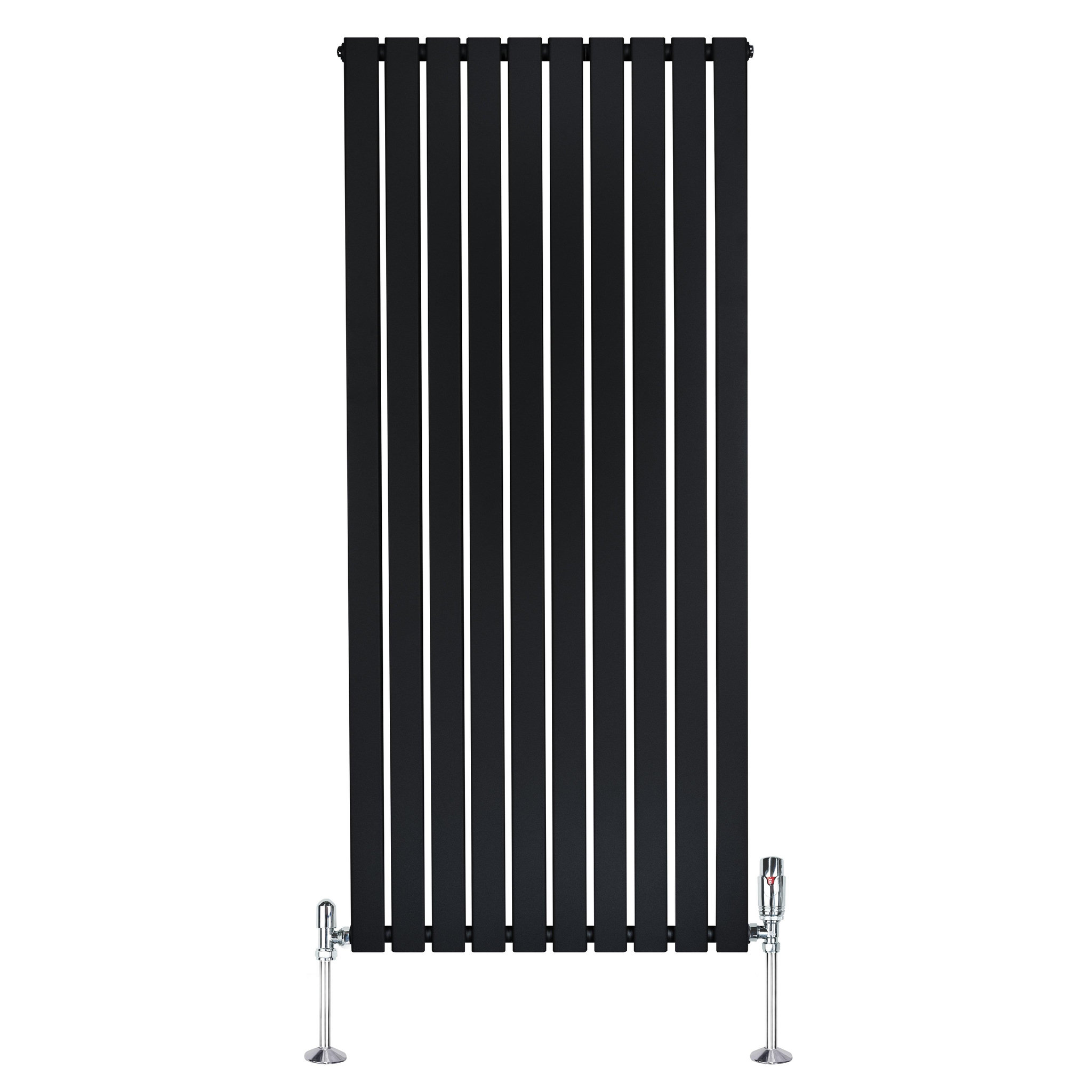 Voir la diapositive 1 : MONSTERSHOP Radiateur plat à 1 panneau & vannes - 1600 x 700 mm