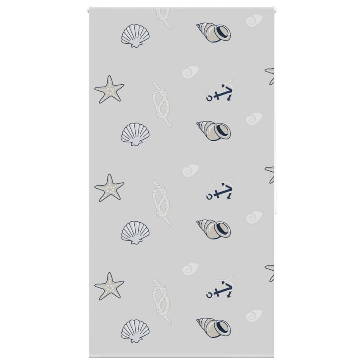 VIDAXL Store enrouleur de douche 140x240 cm largeur du tissu 136 cm