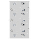 VIDAXL Store enrouleur de douche 140x240 cm largeur du tissu 136 cm