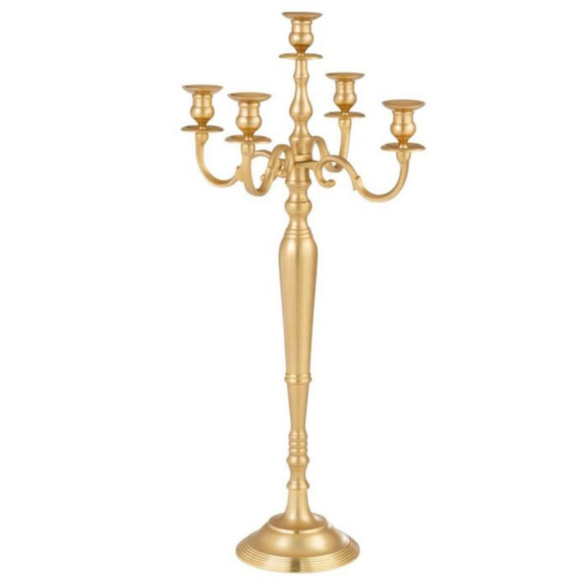 Paris Prix Chandelier Déco  5 Supports  97cm Or