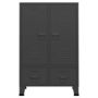 Voir la diapositive 3 : VIDAXL Garde-robe industrielle Anthracite 67x35x107 cm Acier