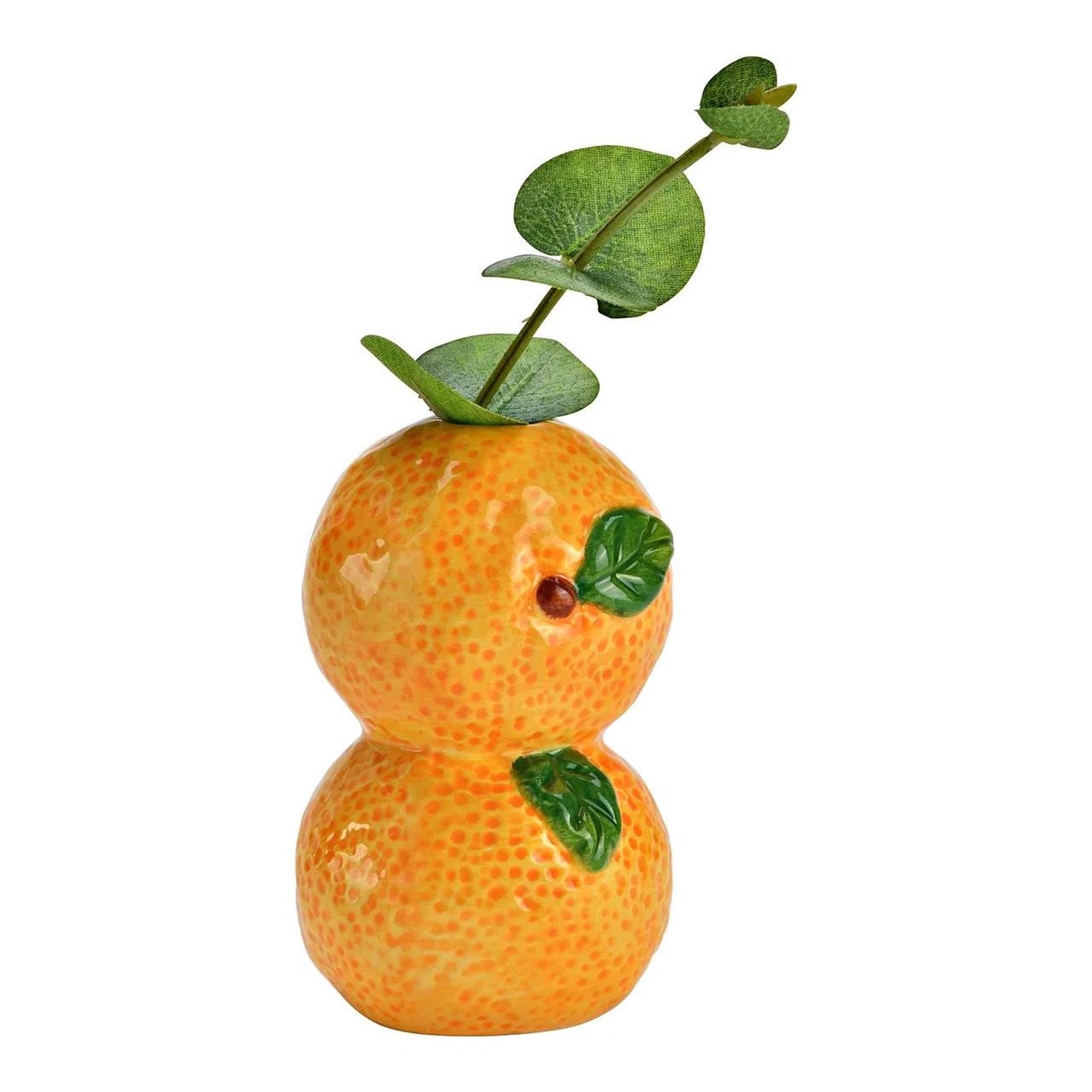 Voir la diapositive 2 : Eden Petit vase fruit orangers design et moderne