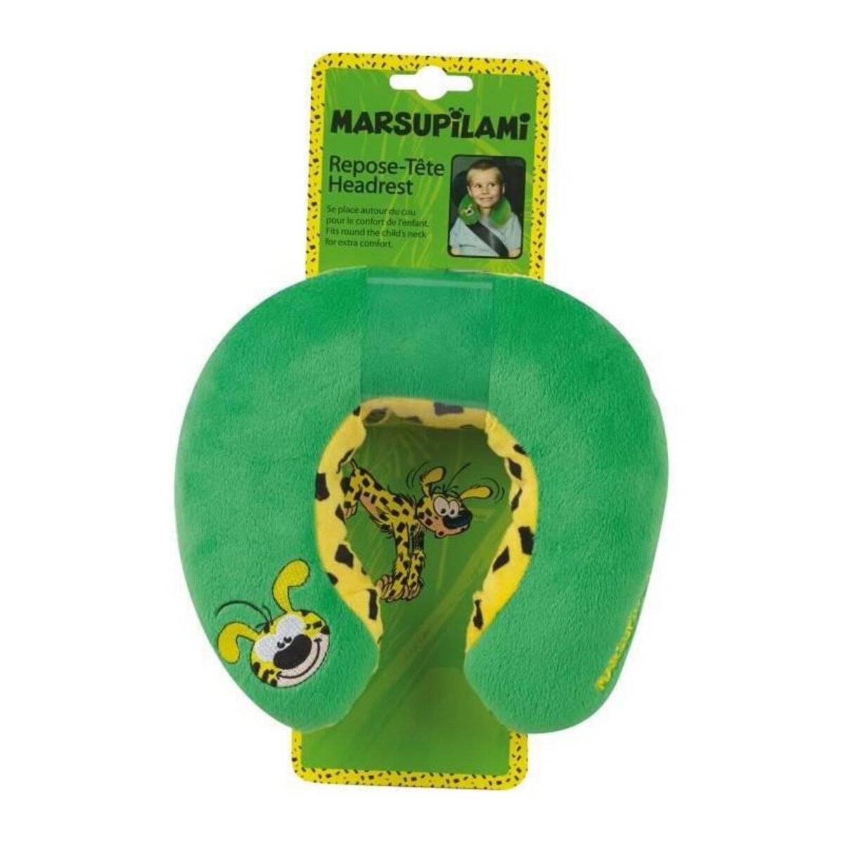 JEMINI Jemini marsupilami tour de cou en peluche + 19 cm pour enfant