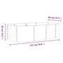 Voir la diapositive 6 : VIDAXL Lit sureleve de jardin Acier enduit de poudre 152x80x36 cm gris