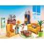 Voir la diapositive 3 : PLAYMOBIL 5308 - Dollhouse - Salon avec poêle à bois
