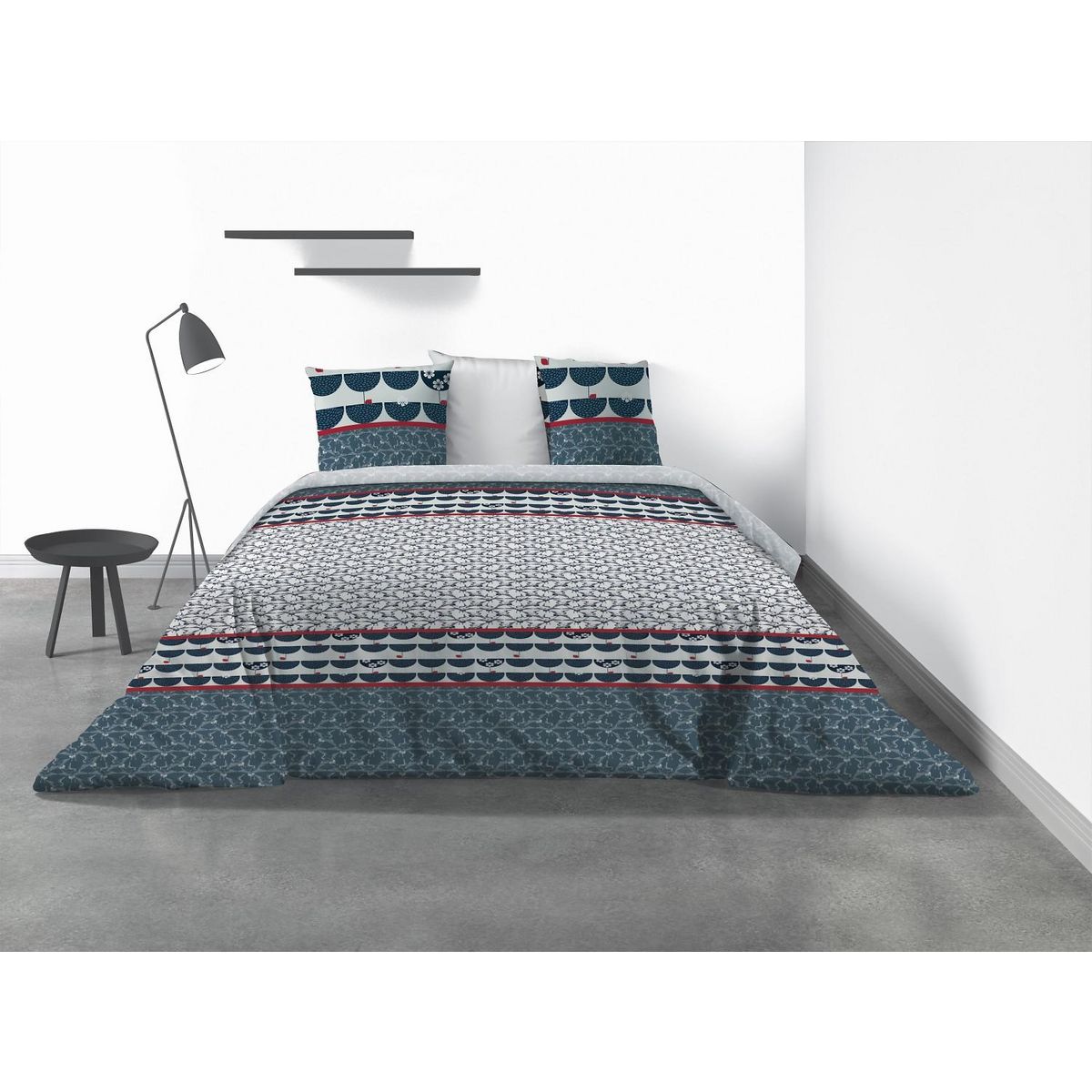 Les Ateliers du Linge Parure de draps 100% coton 57fils -naka