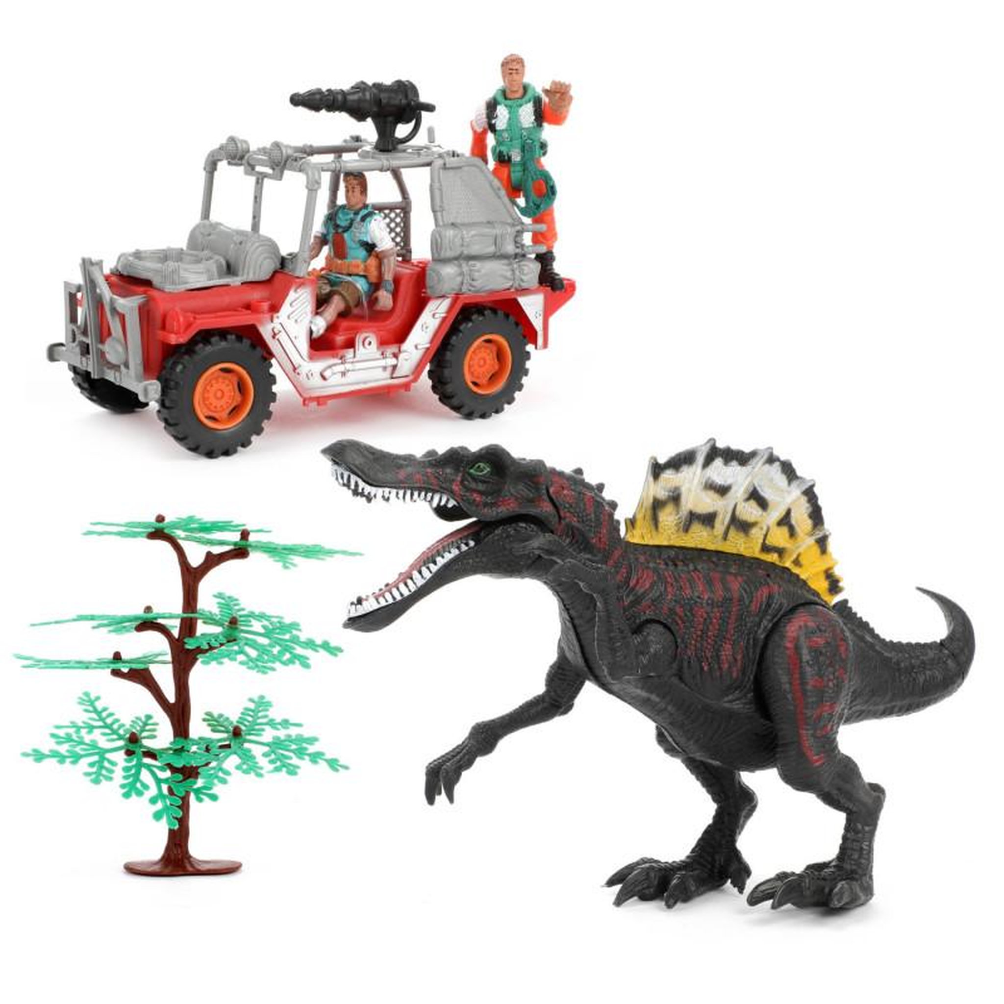 WORLD OF DINOSAURS World of Dinosaurs Playset - Jeep with Dino 37503B