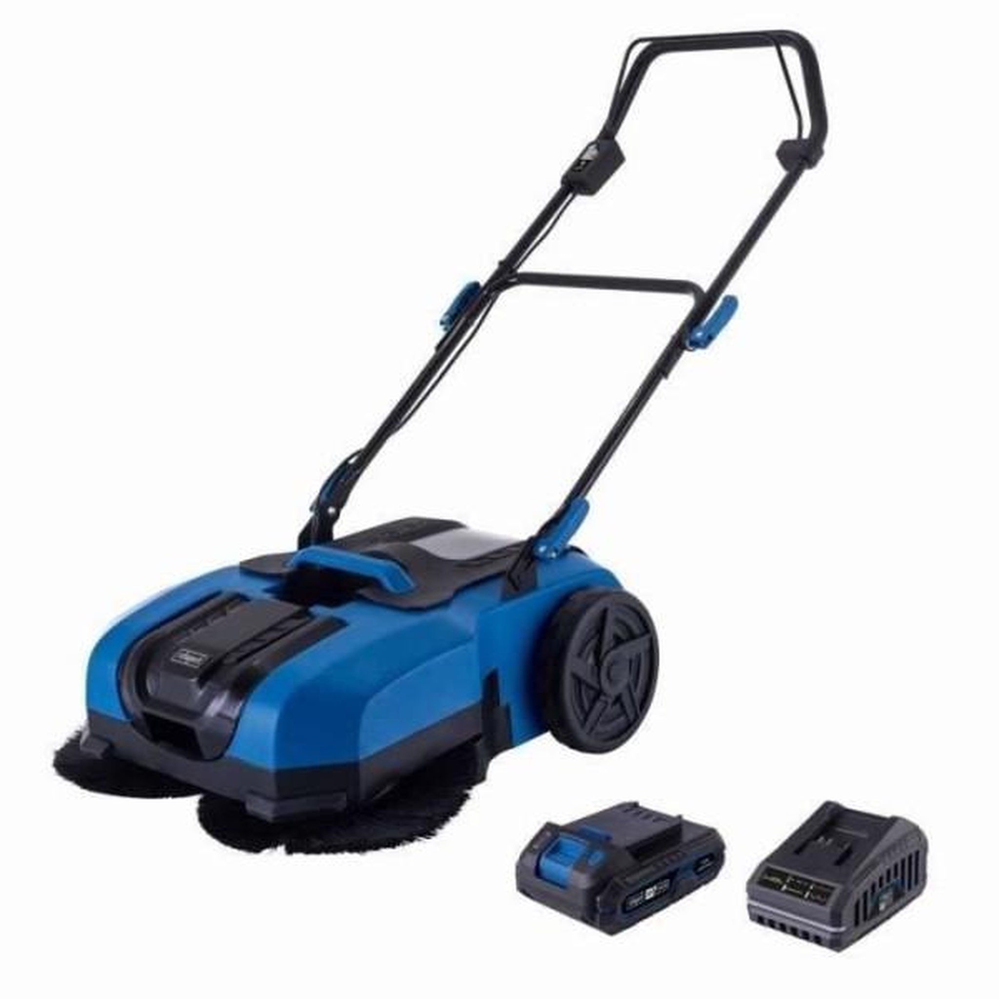 SCHEPPACH Balayeuse sans fil SCHEPPACH - C-S610-X SET S - 20L - Largeur brosse 61 cm - Batterie 20V 1Ah IXES + chargeur