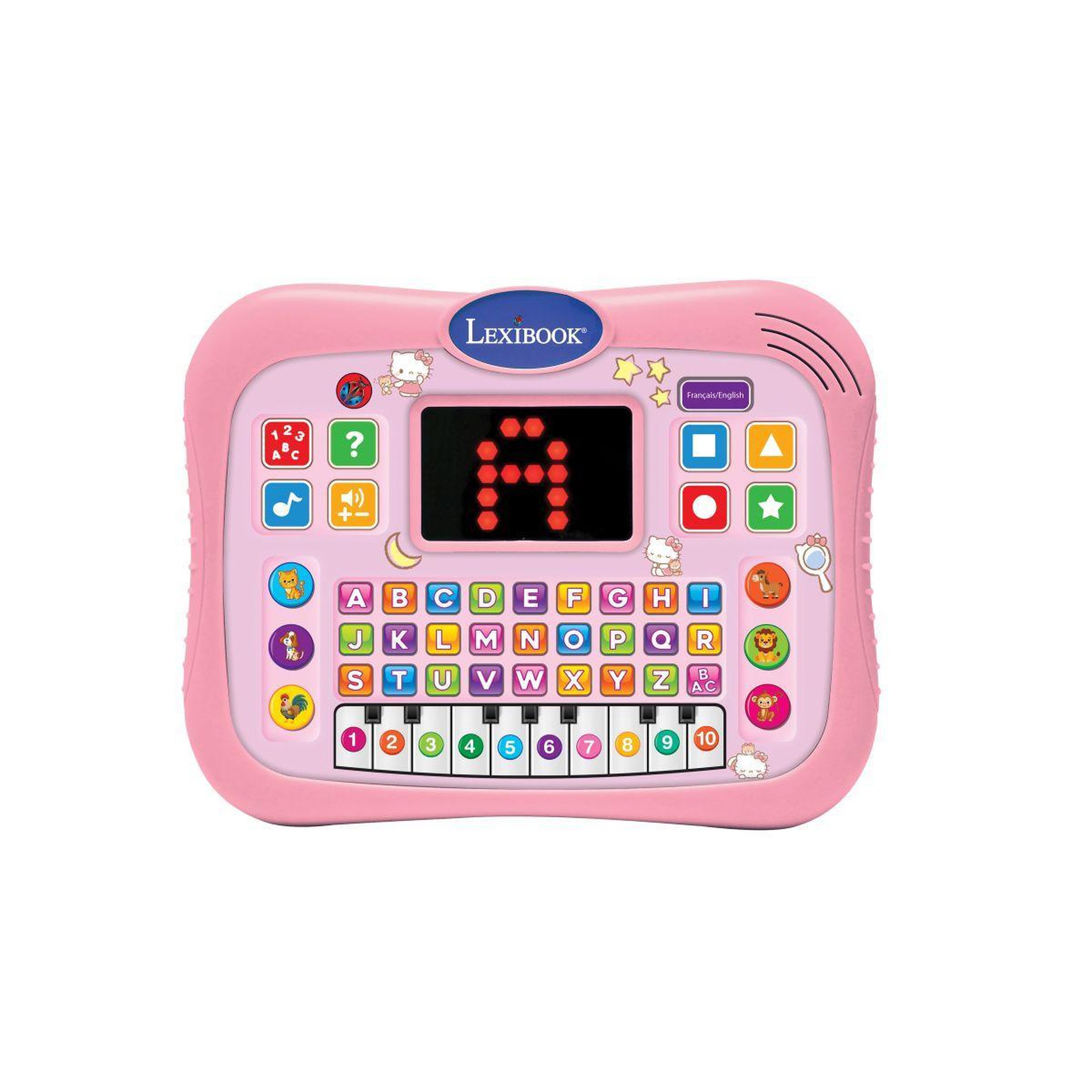 Lexibook Tablette Hello Kitty éducative bilingue parlante ABC (FR/EN)