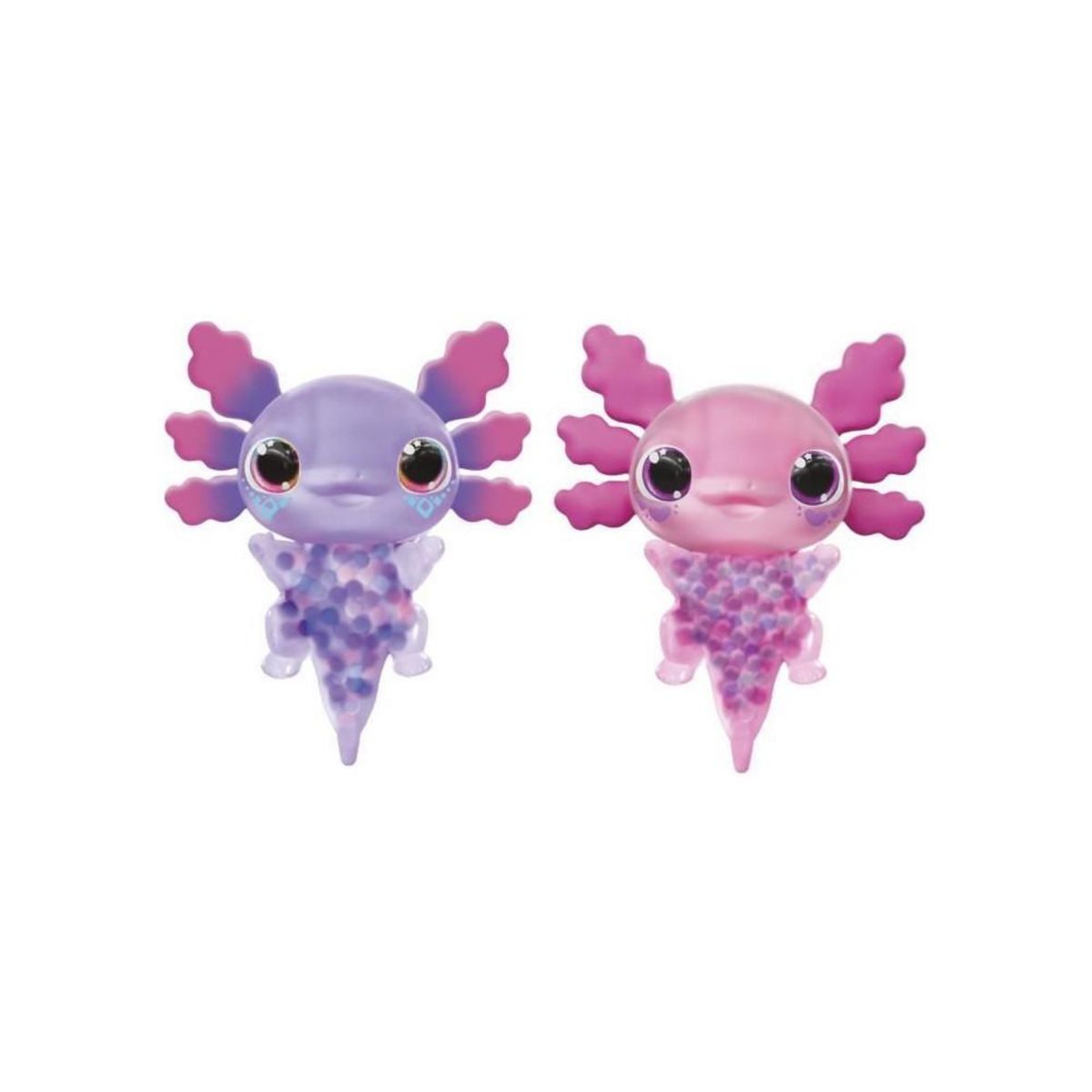 GOLIATH Animagic - GOLIATH - Pack double Axolotl - Aquarium a bulles - Rose / Violet - Des 4 ans