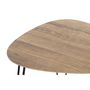 Voir la diapositive 2 : Paris Prix Table d'Appoint Design  Rodry  48cm Chêne & Noir