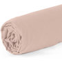 Voir la diapositive 2 : Home collection Drap housse de coton-bambou - rose