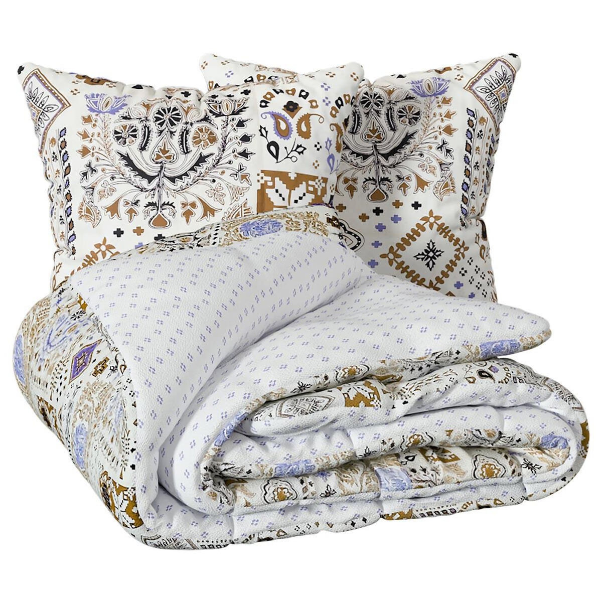 ATMOSPHERA Parure de Lit 3 Pièces  Khafu  240x220cm Multicolore