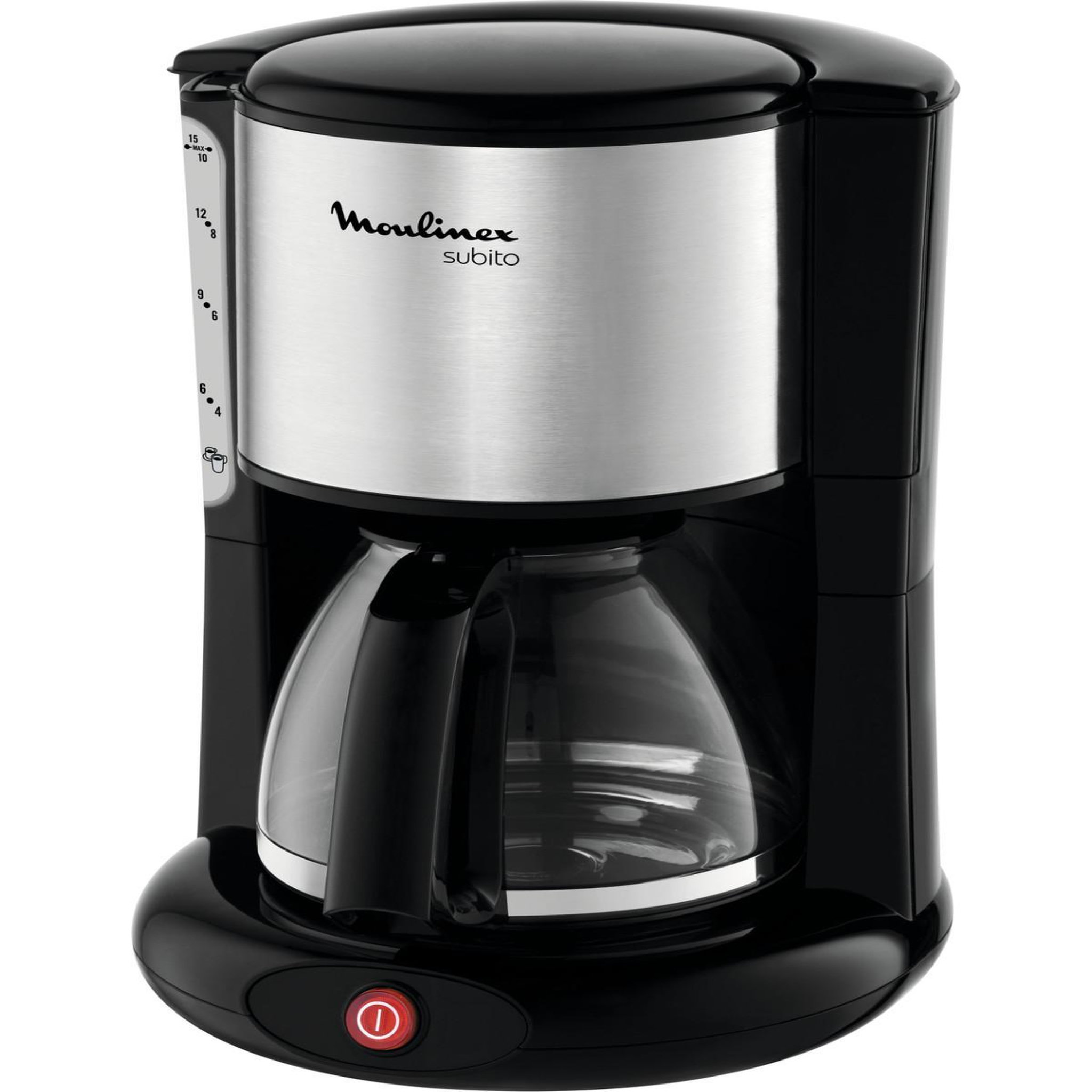 Voir la diapositive 2 : MOULINEX Cafetière filtre 15 tasses 1000w - fg360811