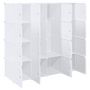 Voir la diapositive 5 : VIDAXL Cubes de rangement 16 pcs avec tiges de suspension PP