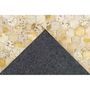 Voir la diapositive 4 : Paris Prix Tapis Fait Main en Cuir à Poils Ras  Ravi  Or