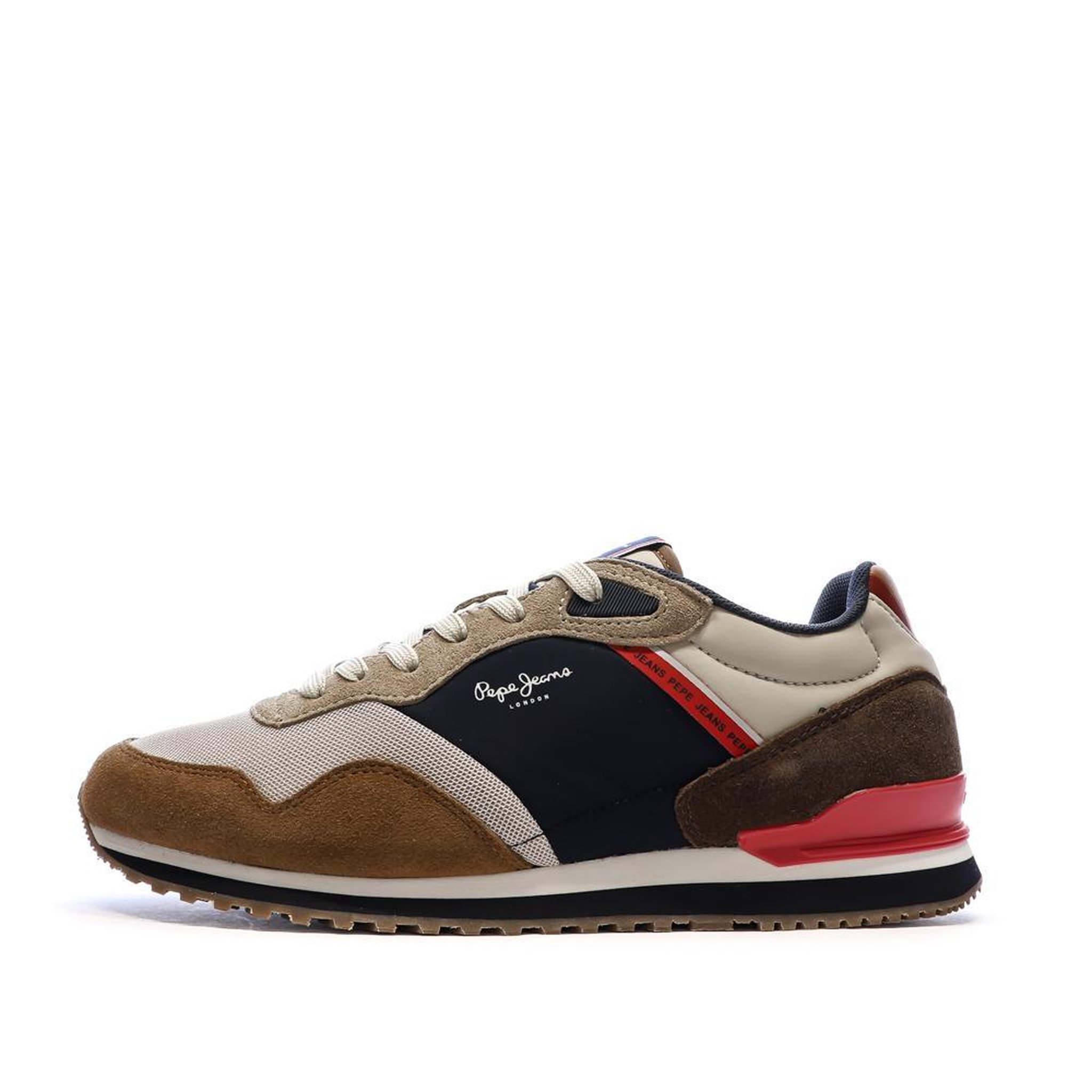 Pepe Jeans Baskets Marron Homme Pepe jeans London Life. Coloris disponibles : Marron
